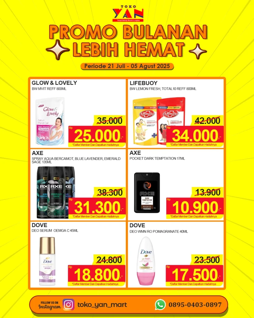 π’ PROMO BULAN JULY LEBIH HEMAT 7 1 3