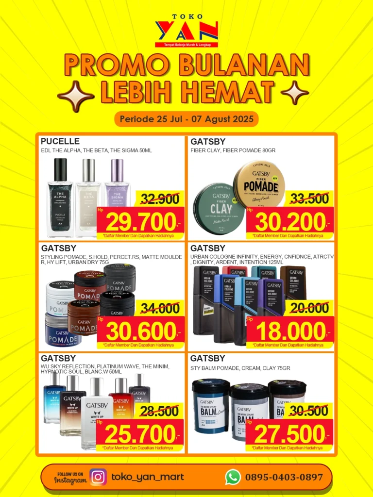 π’ PROMO BULAN JULY LEBIH HEMAT 3 1 5